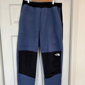 North Face Men's Denali pants size M Shady Blue